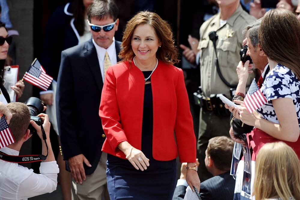 Darline Graham, en un evento en Carolina del Sur, en 2015. FOTO: AP