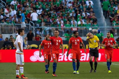 México vs Chile, un amargo recuerdo