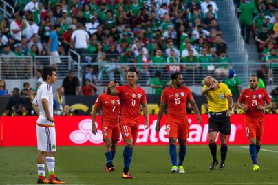 México vs Chile, un amargo recuerdo