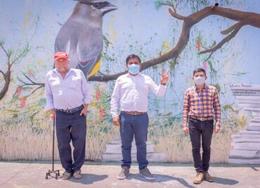 Murales comunitarios: una campaña electoral diferente en Palmar de Bravo, Puebla