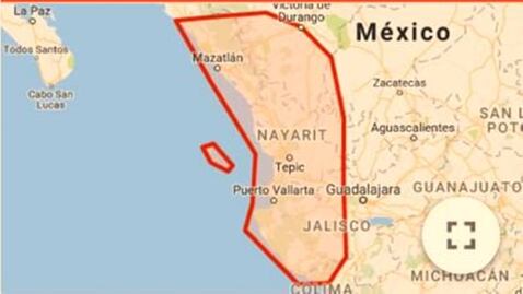 Huracán “Willa” tocará tierra a las 19:00 horas en Escuinapa, Sinaloa