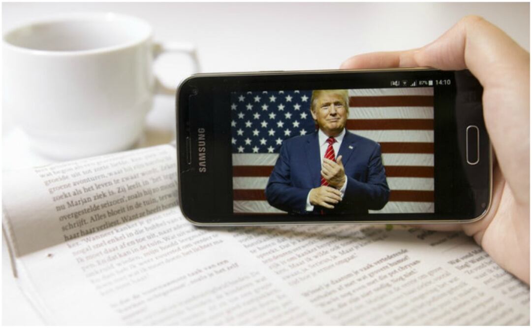 Trump usaba hasta ahora un aparato Android, cuyas especificaciones no fueron reveladas, pero que algunos periodistas habían identificado como un viejo modelo de teléfono Samsung