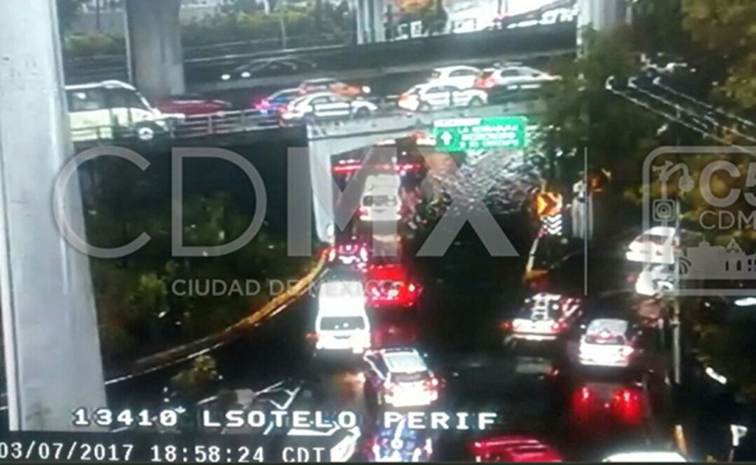 Tormenta eléctrica azota zona Poniente