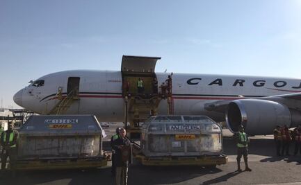 Llegan a México 511 mil 875 vacunas contra Covid de Pfizer