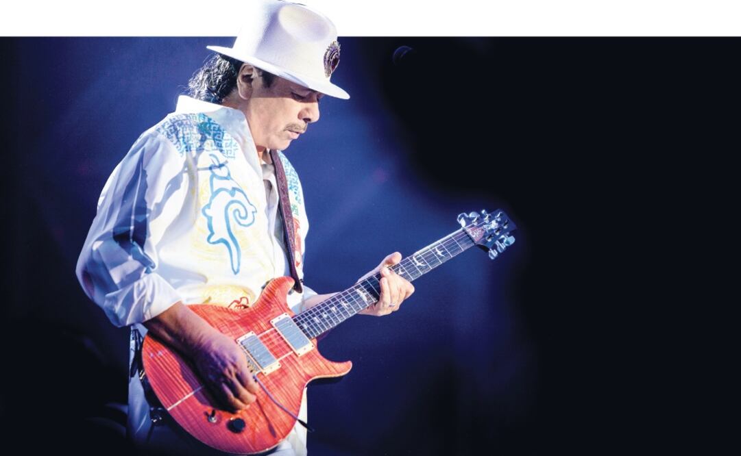 Santana será parte del festival Vive Latino, en marzo. (ARCHIVO EL UNIVERSAL)