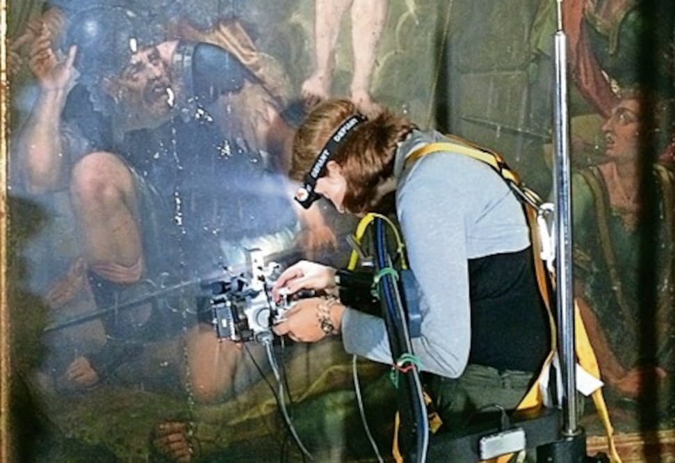 En México no existe un organismo que agrupe a expertos en diversas disciplinas, desde hsitoriadores hasta físicos, que emitan dictámenes para dar certeza a la autoría de obras de arte. Crédito: Instituto de Física de la UNAM