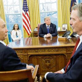 Trump anuncia reunión con Xi Jinping