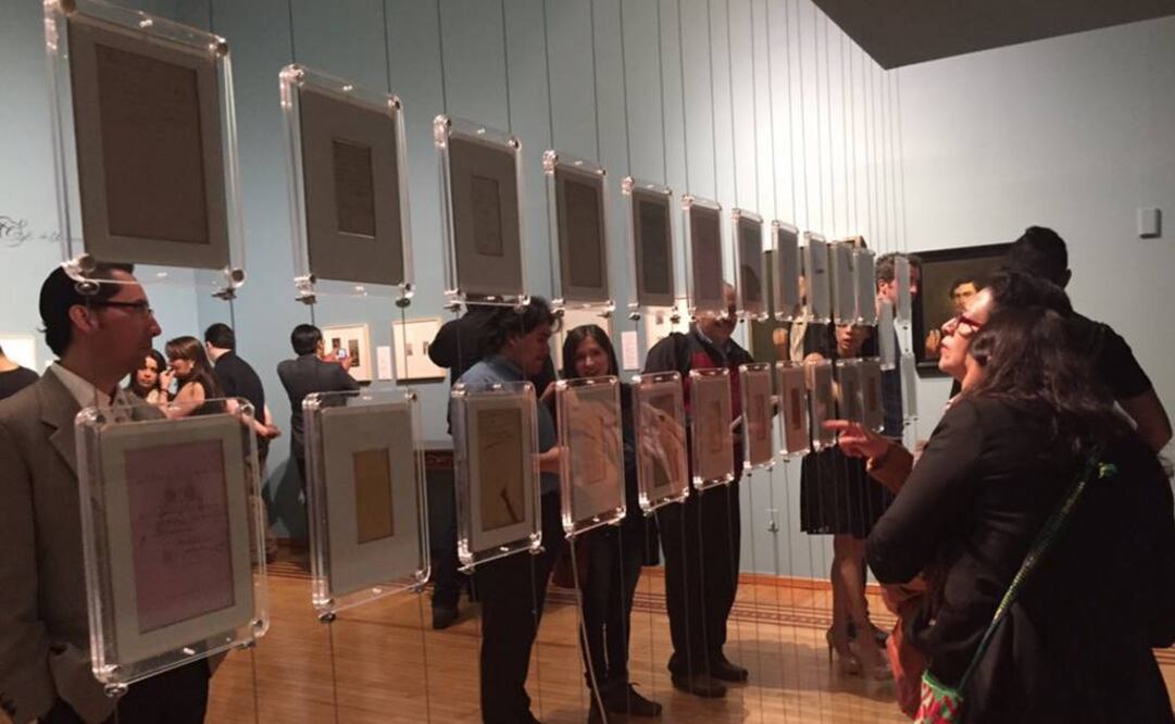 La exposición permanecerá abierta hasta el 27 de marzo del 2016. (FOTO tomada de Twitter: @museo_sancarlos)