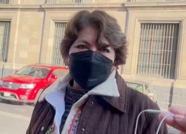 Evita Delfina Gómez hablar sobre sanción del TEPJF a Morena; en su momento lo hablaremos, dice