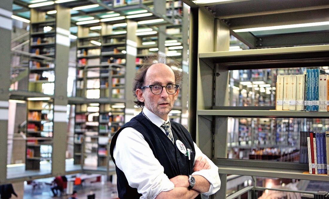 La obra de Daniel Goldin, “Los días y los libros”, es reeditada 17 años después.
Foto: EL UNIVERSAL / Valente Rosas