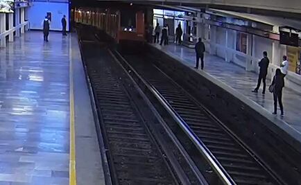 Captan cuando tren se deslizó de Observatorio a Tacubaya; poco después fue el golpe