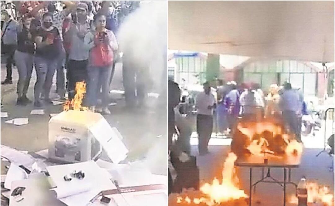 Ante las irregularidades, militantes acusaron opacidad en el proceso. Fotos: Tomadas de video