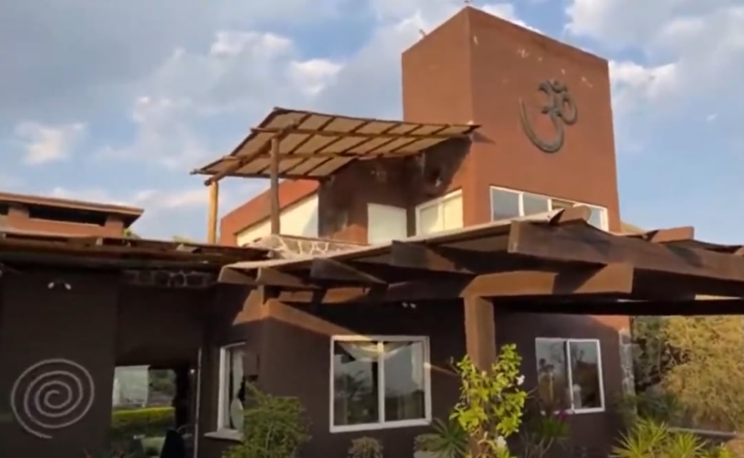 Detectan por lo menos 800 casas construidas en zona de reserva ecológica en Tepoztlán, como el caso de Fernández Noroña. Foto: Captura de pantalla.