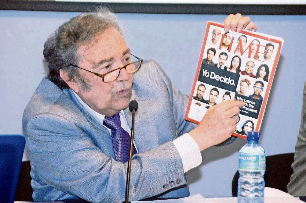 David Maciel dice que los estadounidenses buscan un país multirracial, multicultural, respetuoso de la diversidad, que lo enriquece (ARCHIVO. EL UNIVERSAL)