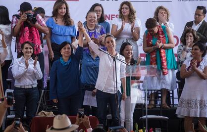 Amalia García, fundadora del PRD, se suma a campaña de Sheinbaum