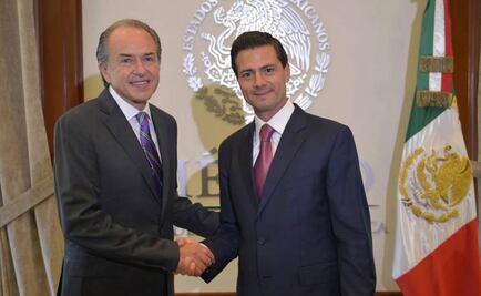 Peña Nieto se reúne con el gobernador electo de SLP