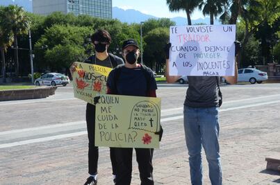 Exigen en Monterrey justicia para Giovanni, joven albañil asesinado en Jalisco