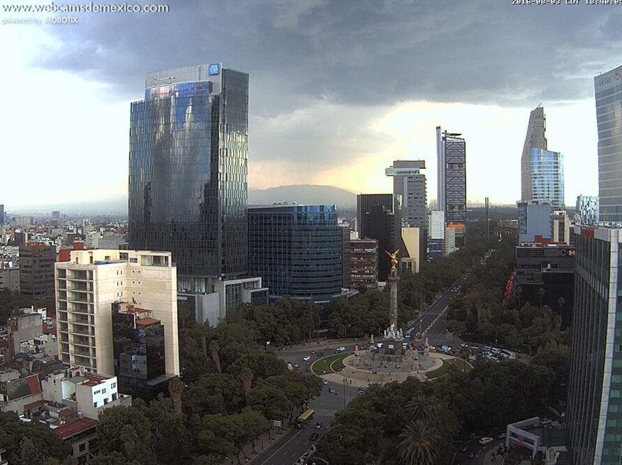 Imagen tomada de la cuenta de Twitter Webcams de México