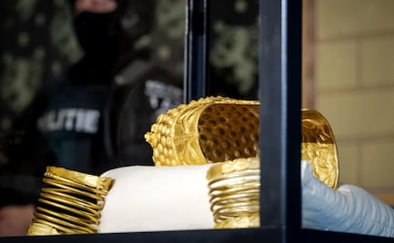 Museo neerlandés recupera el casco de oro de Cotonofenesti; pieza rumana robada reaparece tras un año