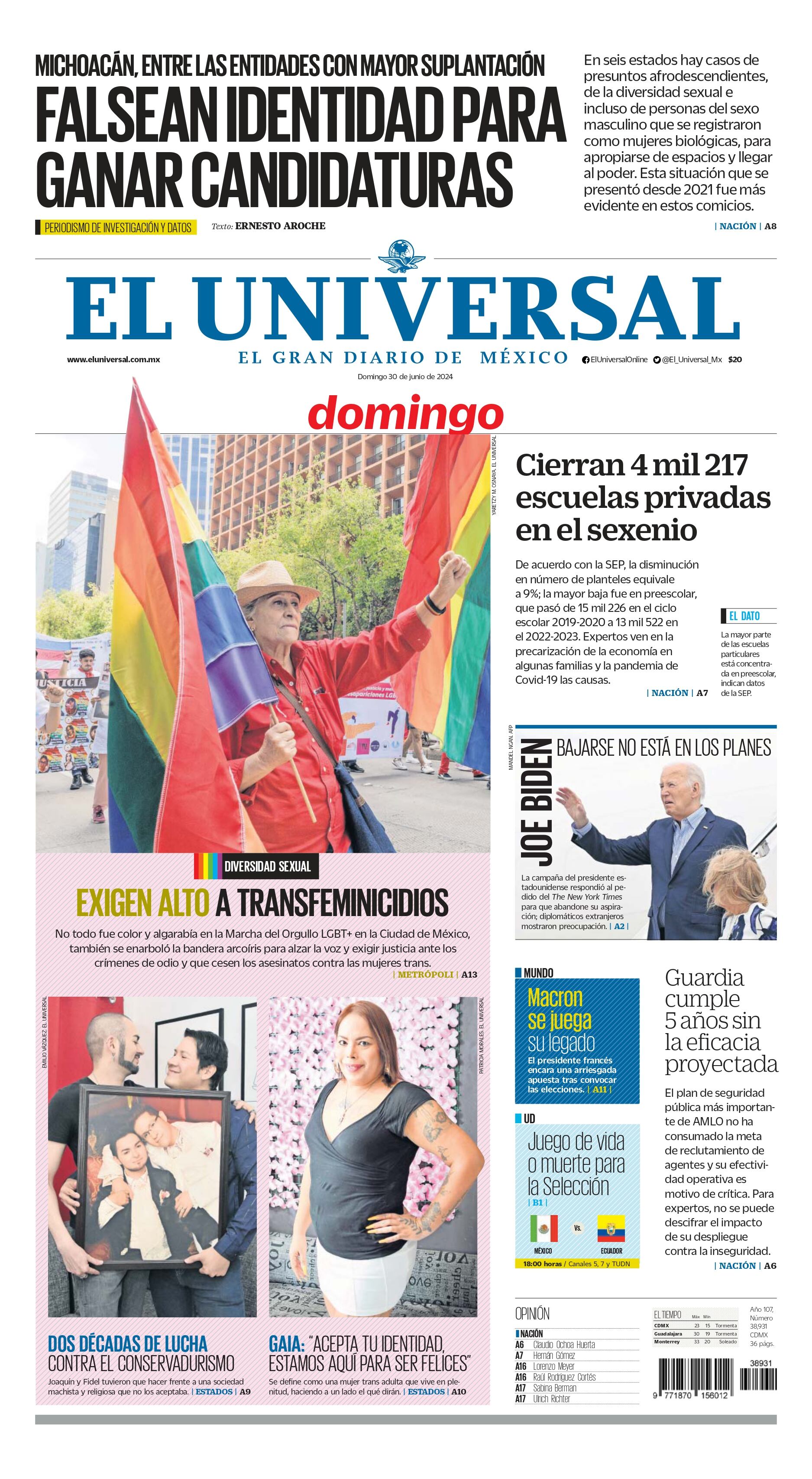 Portada impresa