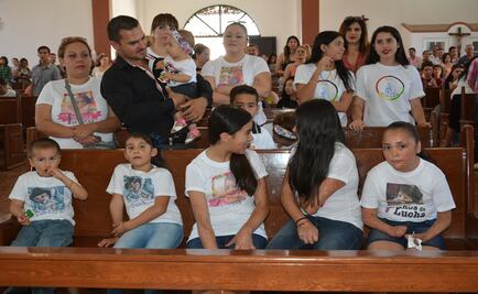 Niños lesionados en la guardería ABC acuden a misa