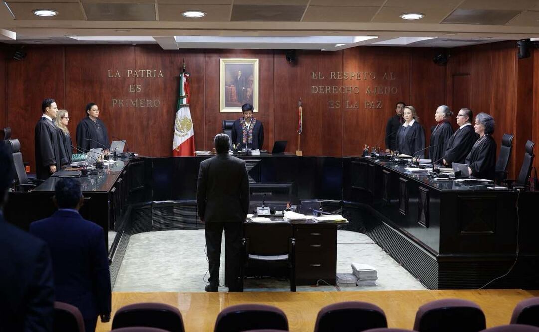 Por primera vez en la historia, la Corte guarda un minuto de silencio por el 2 de octubre. Foto: Especial