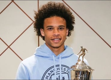Leroy Sané, elegido mejor jugador joven en Inglaterra