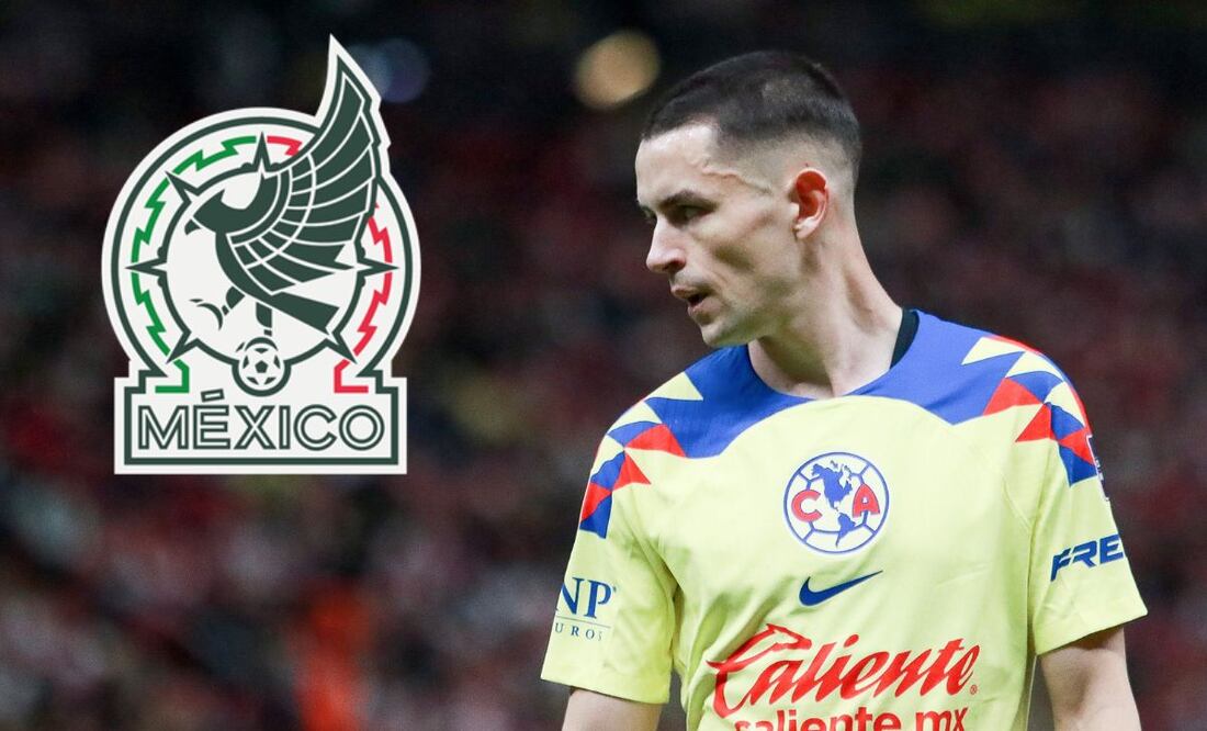 Álvaro Fidalgo con América y logo de Selección Mexicana / FOTO: Imago7 y Especial