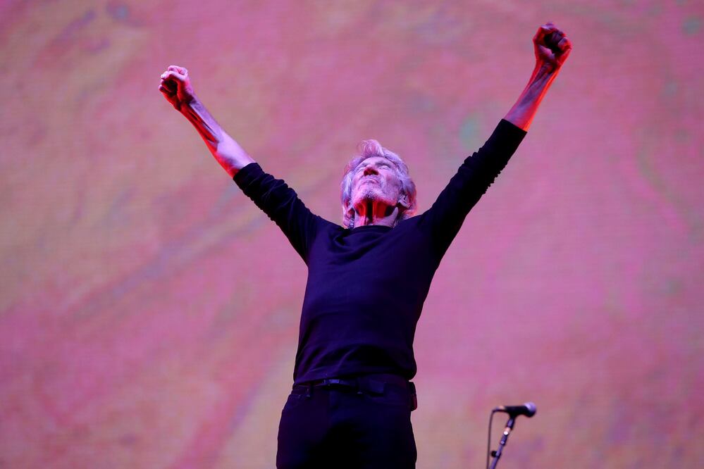 Roger Waters se presentó en el Foro Sol la noche de este miércoles (ARIEL OJEDA / EL UNIVERSAL)
