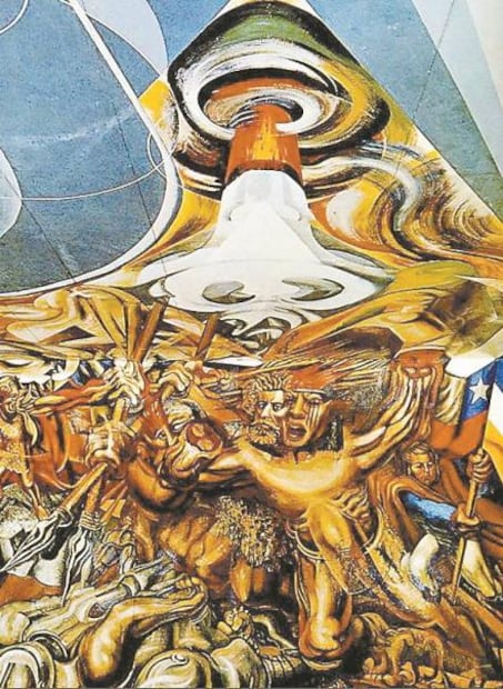 Siqueiros, artista combativo que fue encarcelado en Lecumberri