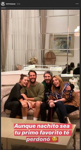 Belinda presume a su primo, el reconocido diseñador francés Jacquemus