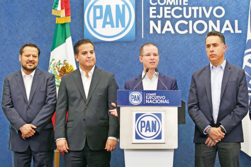 El presidente nacional del PAN, Ricardo Anaya, aseguró que también durante el proceso electoral en Coahuila estuvieron deteniendo a simpatizantes del partido (AGUSTÍN SALINAS. EL UNIVERSAL)