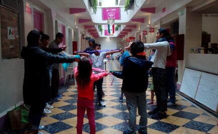 Brigadas Artísticas dan mensajes de esperanza a damnificados