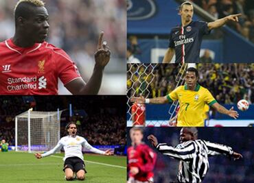 Balotelli, Falcao y Zlatan, entre los futbolistas más sobrevalorados
