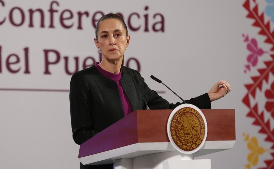 Conferencia mañanera de Claudia Sheinbaum del 11 de diciembre de 2024, desde Palacio Nacional. Foto: Carlos Mejía / EL UNIVERSAL