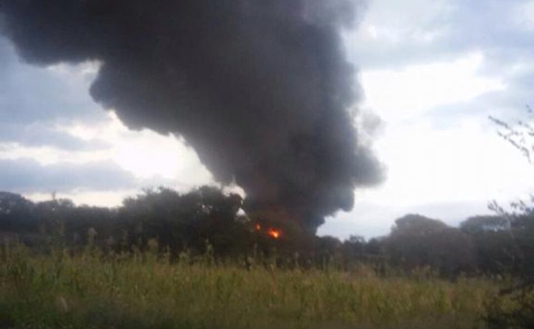 La zona de la explosión se ubica a unos 40 kilómetros de la capital michoacana./SSP MIchoacán