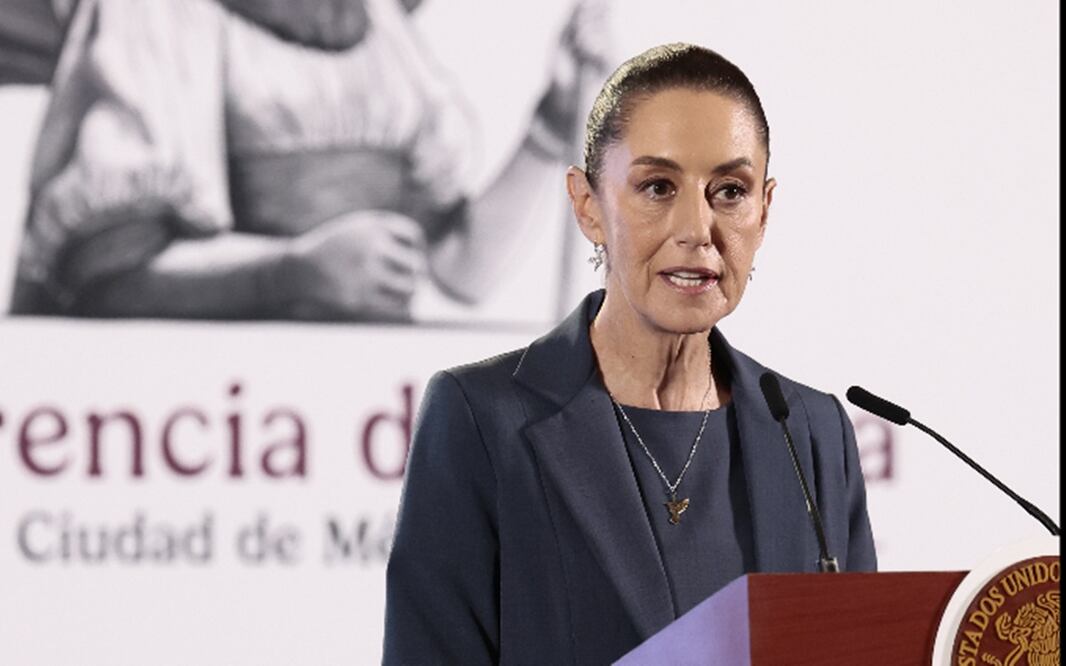 Claudia Sheinbaum, presidenta de México. Foto: EFE
