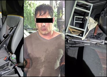 Cae sujeto que presuntamente asesinó a policía en la Miguel Hidalgo; le hallan una espada, herramientas y el arma que robó al oficial