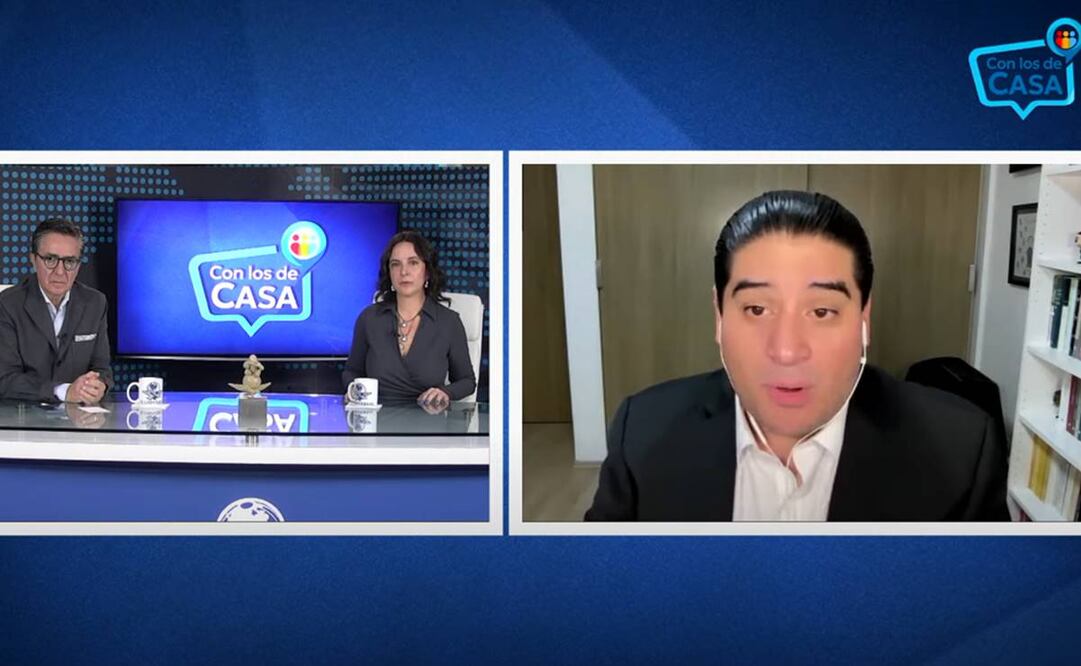 El investigador Javier Martín Reyes en Con los de Casa. Foto: Captura de pantalla