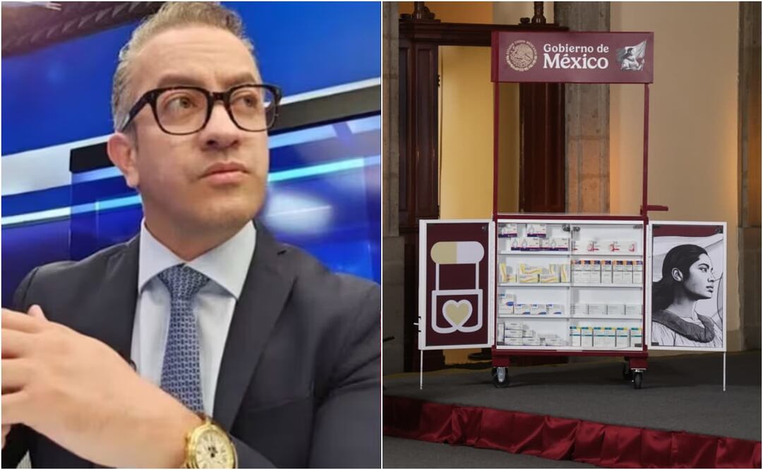 Durante su conferencia matutina, la Mandataria explicó que los módulos de las Farmacias del Bienestar —de tamaño reducido— se ubicarán tanto en centros de salud públicos como en las Tiendas del Bienestar. Fotos: X y Carlos Mejía. EL UNIVERSAL