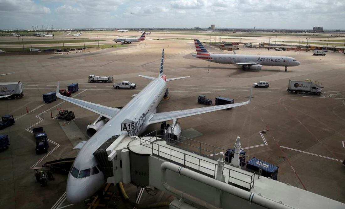 Aviones de American Airlines. Foto: AP