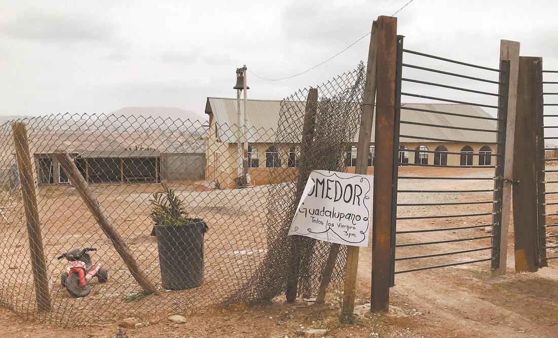 La mayoría de los desplazados pernoctan en la parroquia del Divino Salvador, en Mechoacanejo. Foto: Gabriela Martínez/ El Universal.