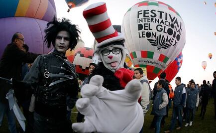 Festival del Globo de León congrega a miles de personas