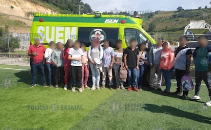 Rescatan a 15 personas que se extraviaron en zona boscosa de Ocuilan, Edomex