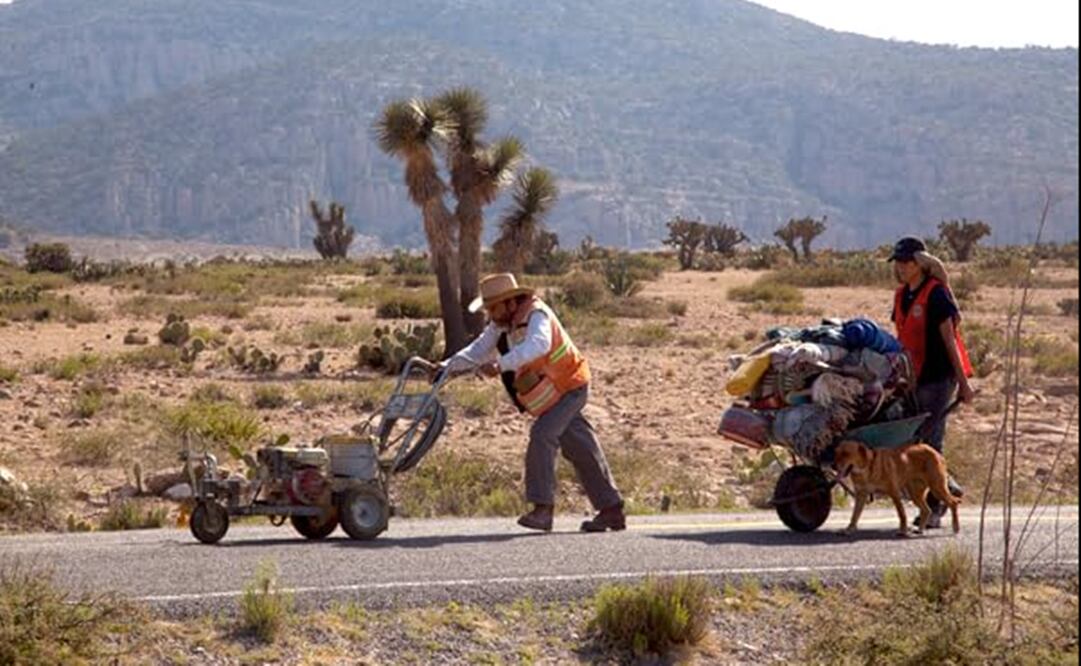 La cinta es protagonizada por Damián Alcázar y Joaquín Cosío, entre otros. Foto: Prime video.