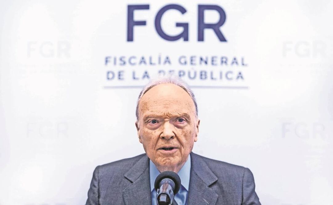 El fiscal Alejandro Gertz debe cumplir orden del tribunal. Foto: ARCHIVO EL UNIVERSAL