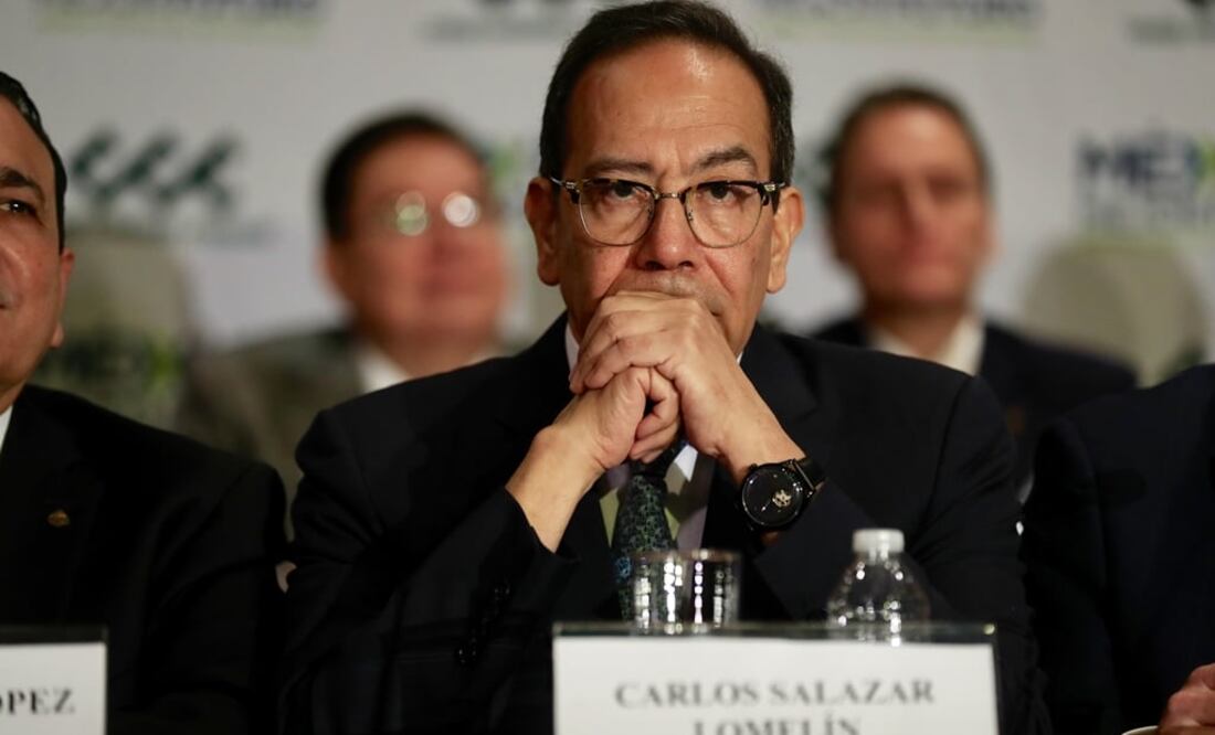 Carlos Salazar Lomelín, presidente del Consejo Coordinador Empresarial (CCE). Foto: Archivo/ELUNIVERSAL