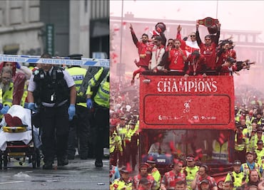 Atropellamiento masivo en las celebraciones del Liverpool por título de Premier League; hay un detenido por el ataque