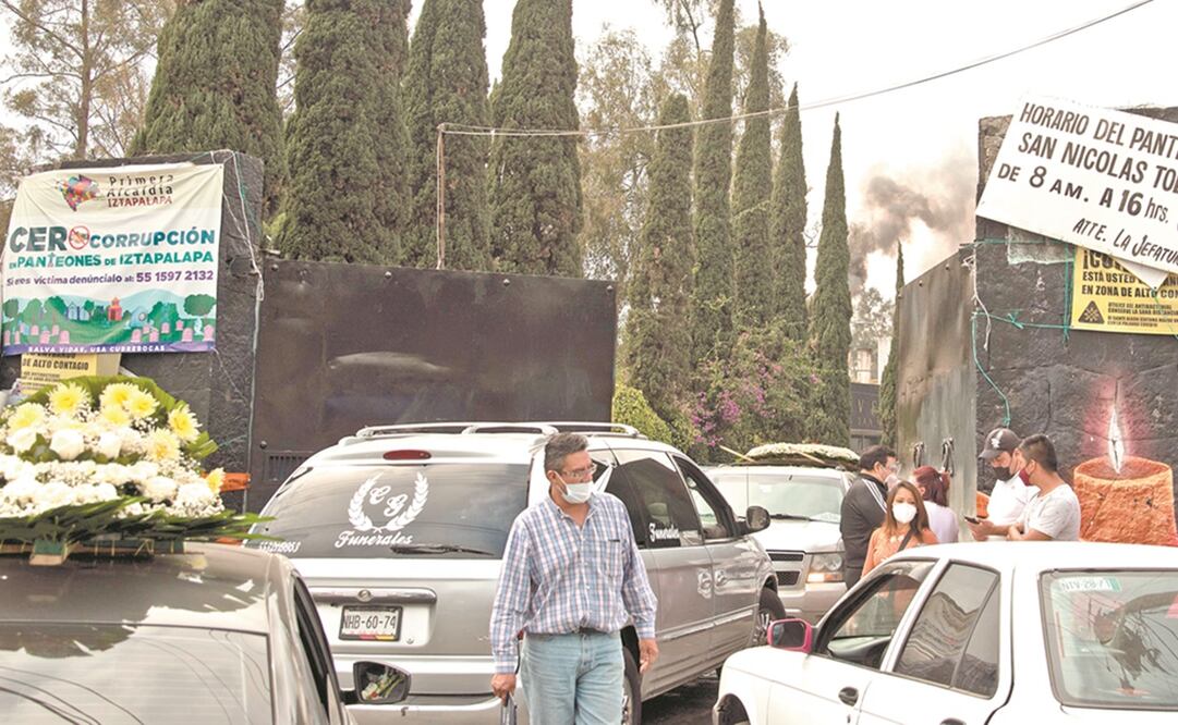 Al viernes pasado, se acumularon 24 mil 637 muertos por Covid. Foto: Graciela López. CUARTOSCURO