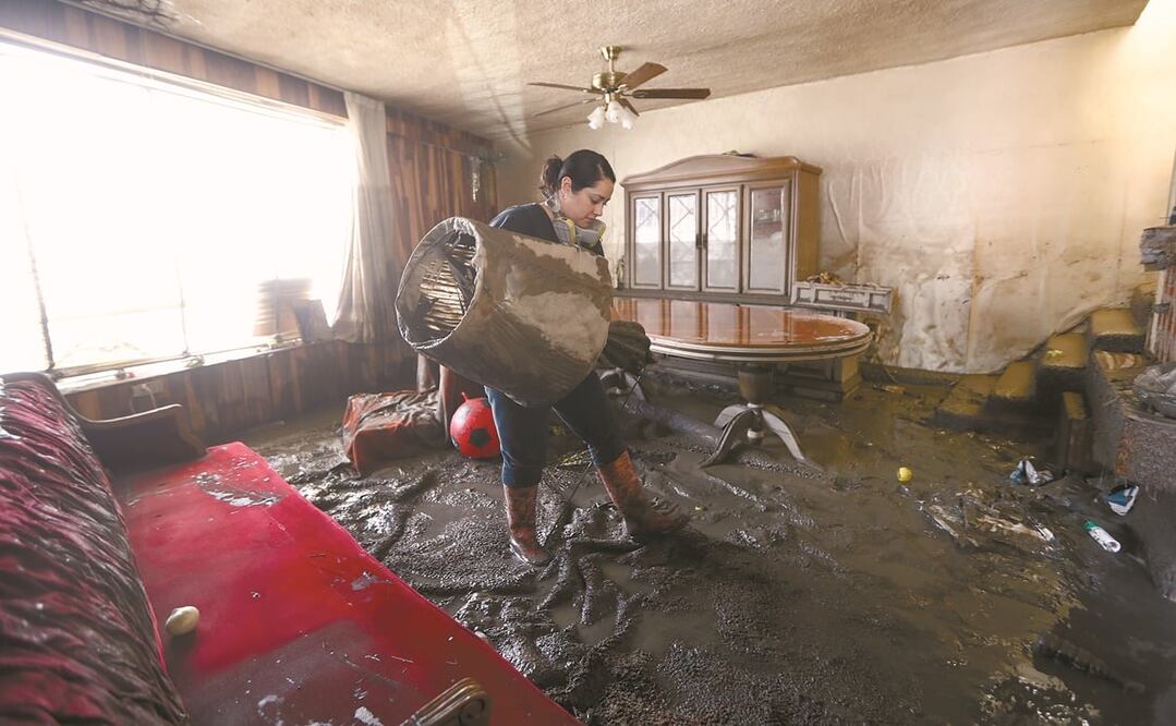 Habitantes se dicen molestos ya que perdieron la mayoría de sus bienes porque no se les avisó que el río Tula podía desbordarse. Fotos: VALENTE ROSAS. EL UNIVERSAL